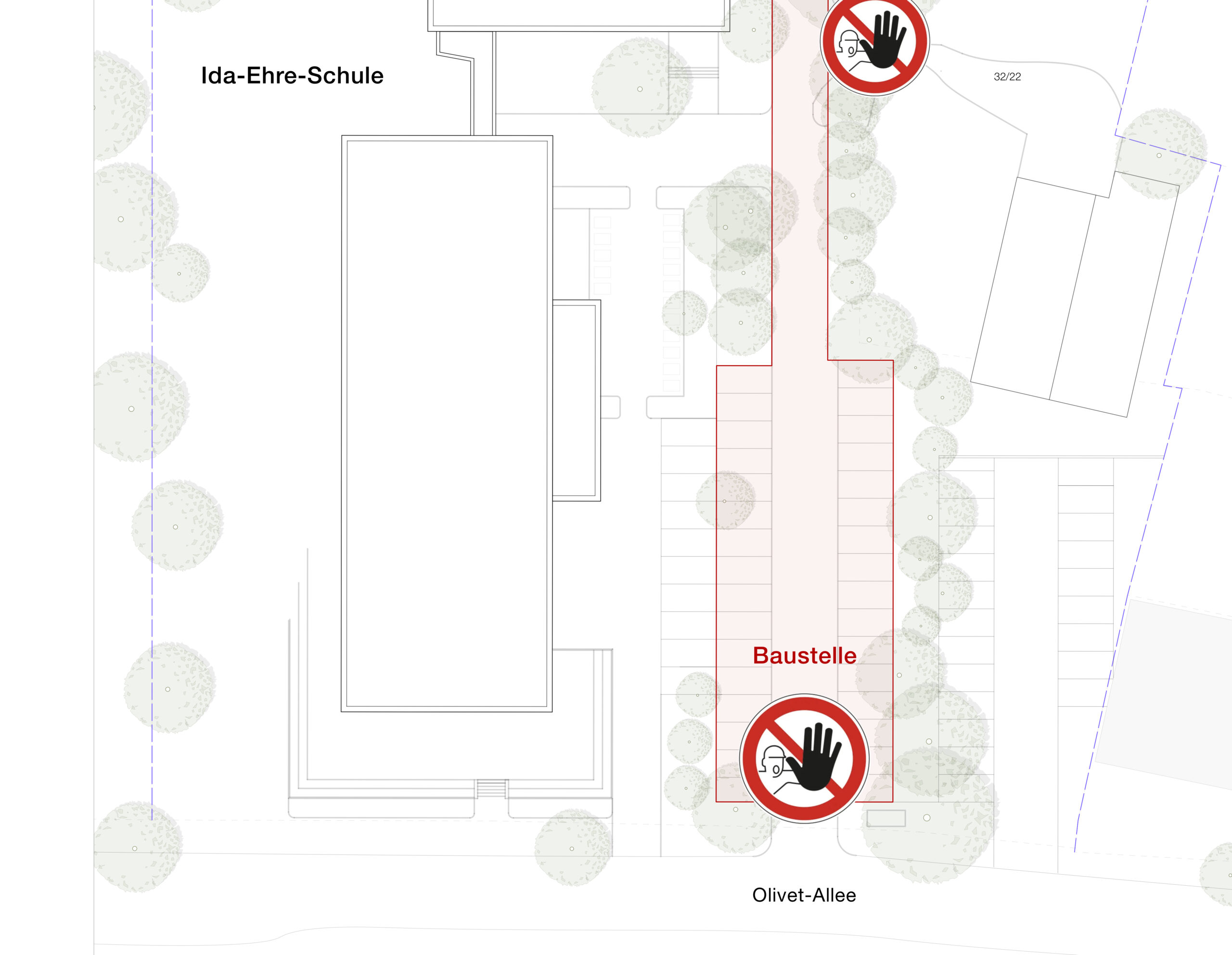 Informationen zum Neubau, Baubeginn und Sperrungen